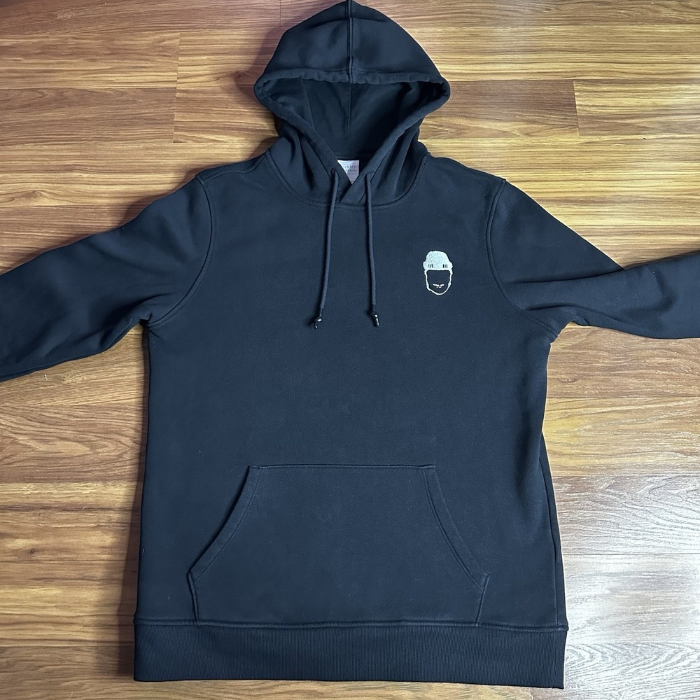 Spittin Chiclets Hoodie Mens Medium Black Barstool Hockey Podcast Biz Logo NHL - Picture 3 of 8